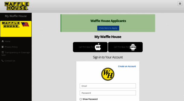 my.wafflehouse.com