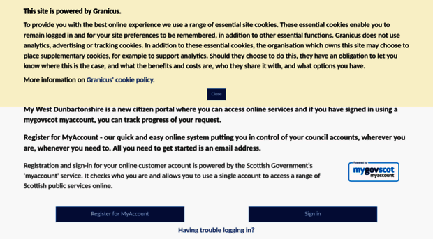 my.west-dunbarton.gov.uk