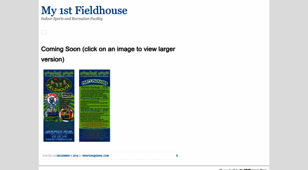 my1stfieldhouse.com