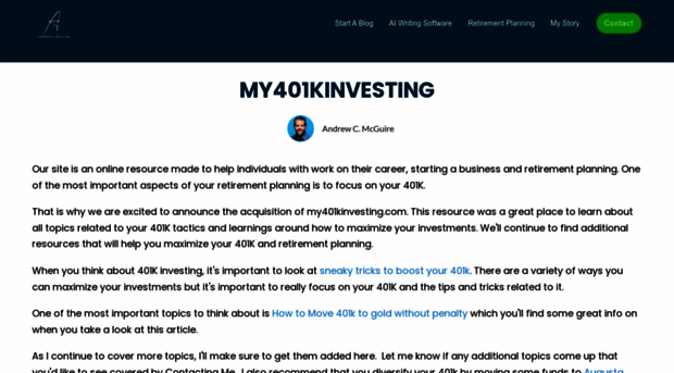 my401kinvesting.com