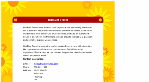 my888travel.com