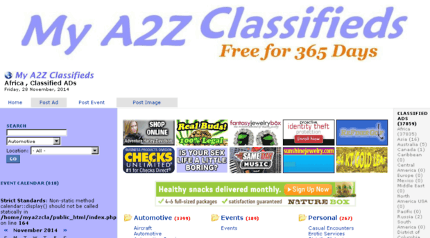 mya2zclassifieds.com