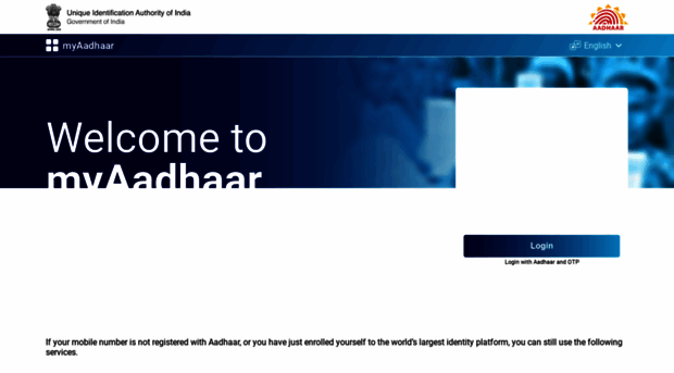myaadhaar.uidai.gov.in - myAadhaar - Unique Identificat... - MyAadhaar ...