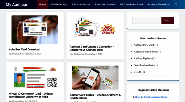 myaadhar.in