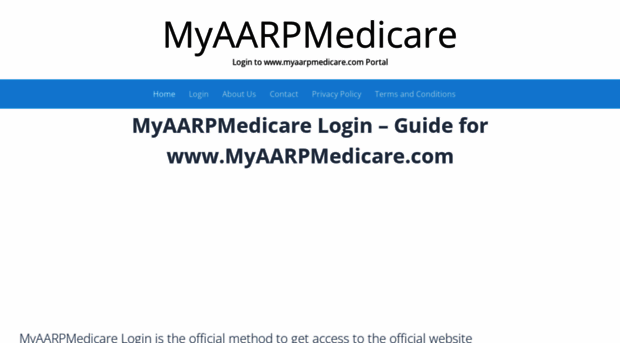 myaarpmedicare.us