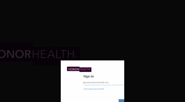 myaccess.honorhealth.com