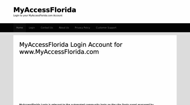 myaccessflorida.us