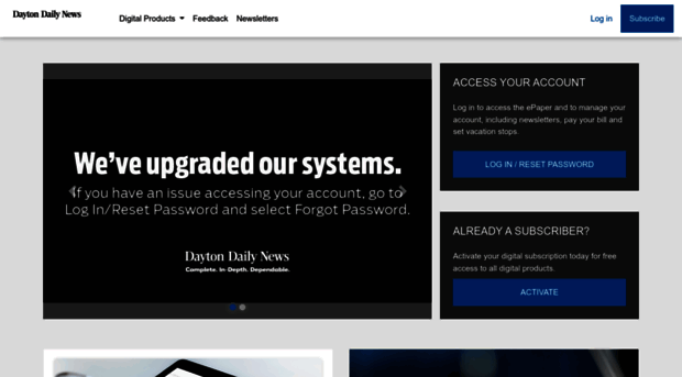 myaccount.daytondailynews.com
