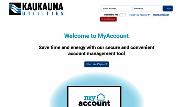 myaccount.kaukaunautilities.com