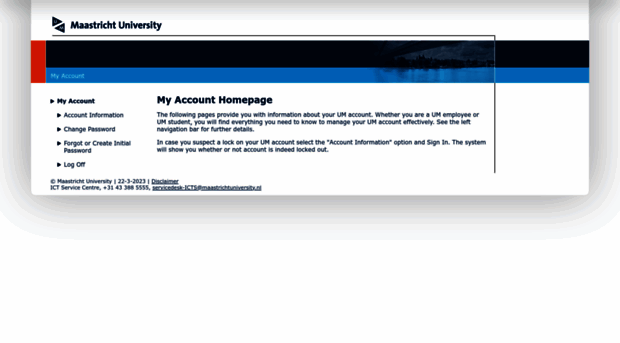 myaccount.maastrichtuniversity.nl