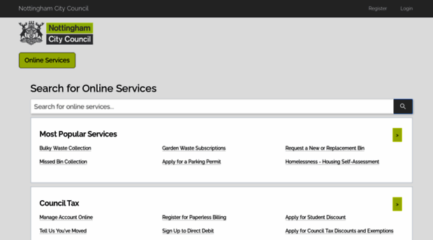 myaccount.nottinghamcity.gov.uk