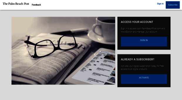 myaccount.palmbeachpost.com