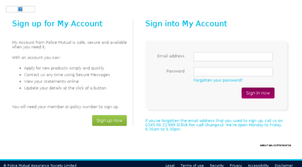 myaccount.policemutual.co.uk