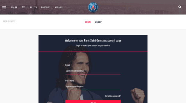 myaccount.psg.fr