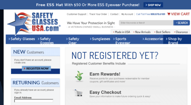 myaccount.safetyglassesusa.com