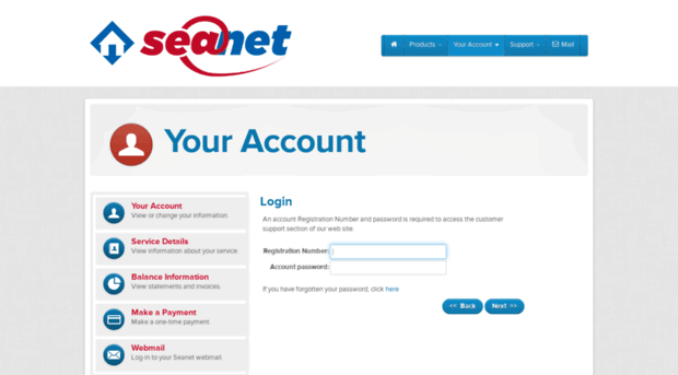 myaccount.seanet.com