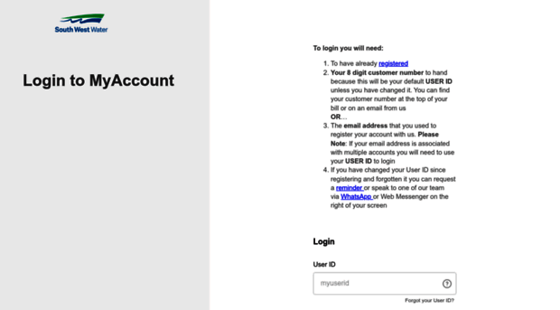 myaccount.southwestwater.co.uk
