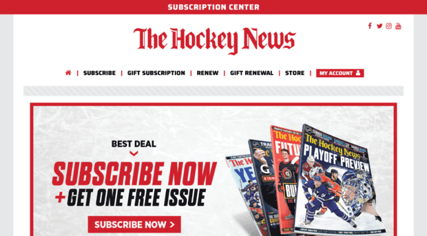 myaccount.thehockeynews.com