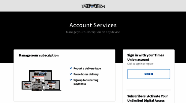 myaccount.timesunion.com