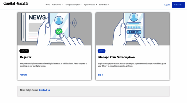myaccount2.capitalgazette.com