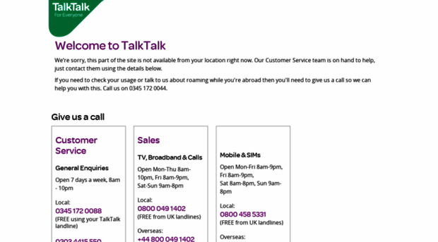 myaccountholding.talktalk.co.uk