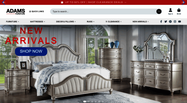 myadamsfurniture.com