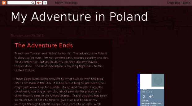 myadventurepoland.blogspot.com