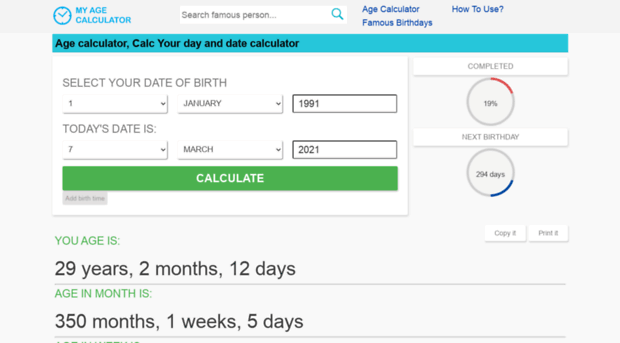 myagecalculator.net
