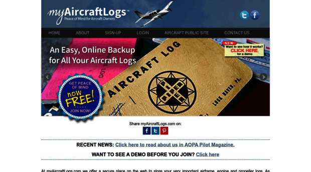 myaircraftlogs.com