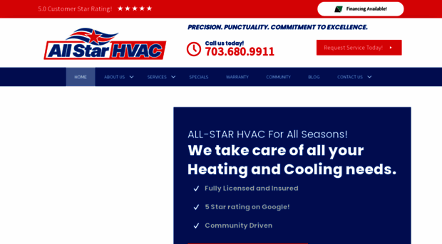 myallstarhvac.com