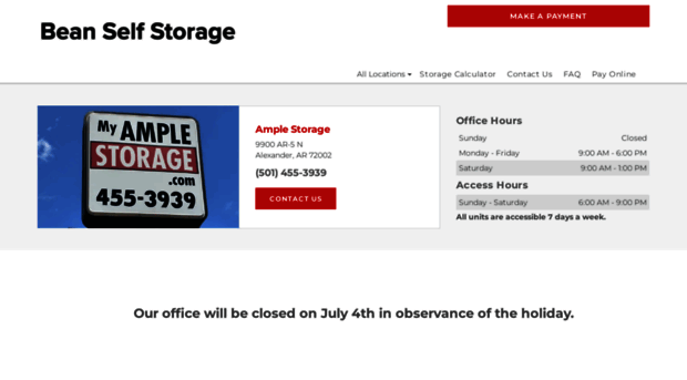 myamplestorage.com