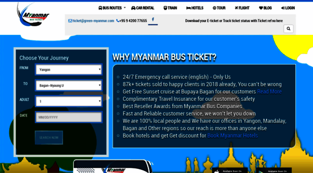 myanmarbustickets.com
