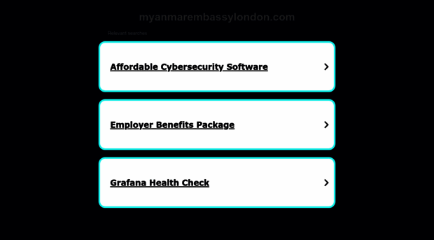 myanmarembassylondon.com