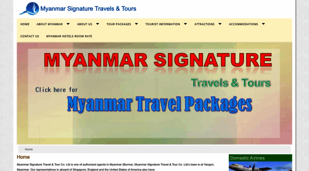 myanmarsignaturetravel.com