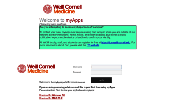 myapps.med.cornell.edu