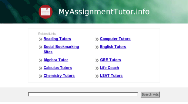 myassignmenttutor.info