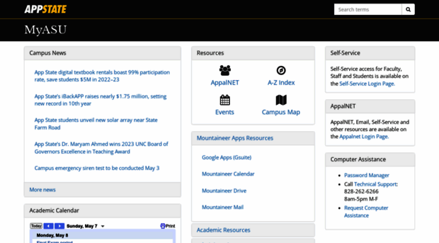 myasu.appstate.edu