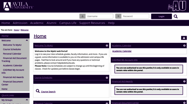 myau.avila.edu