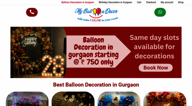 myballoondecor.com