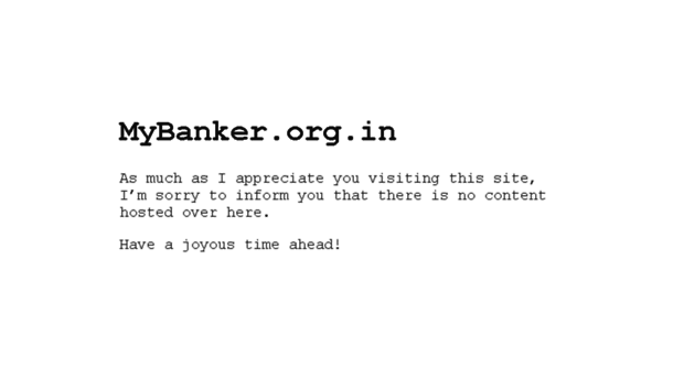 mybanker.org.in