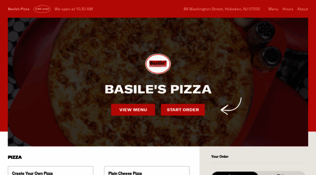 mybasilespizza.com