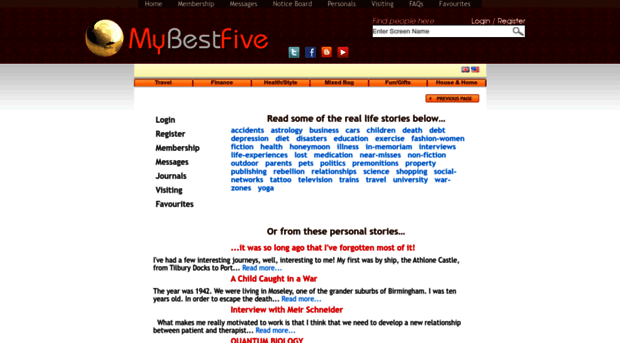 mybestfive.com