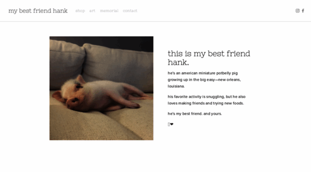 mybestfriendhank.com