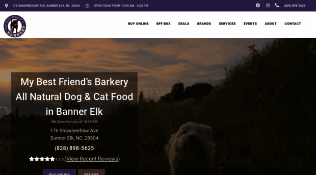 mybestfriendsbarkery.com