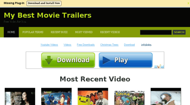 mybestmovietrailers.com