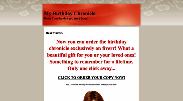 mybirthdaychronicle.com