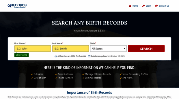 mybirthrecordsearch.com