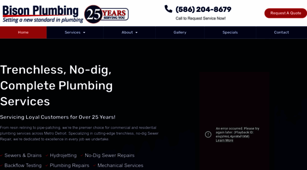 mybisonplumbing.com