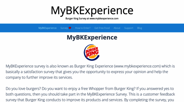 mybkexperience.onl