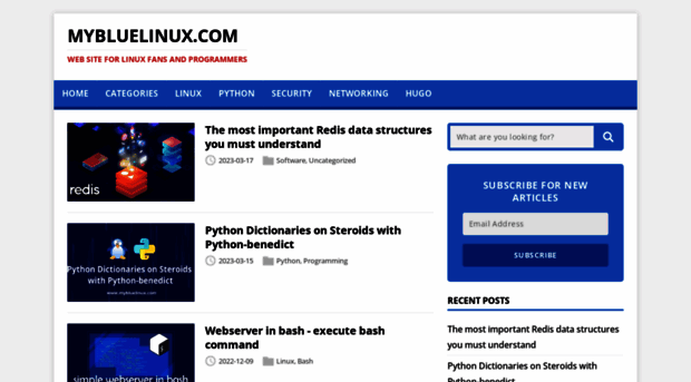 mybluelinux.com